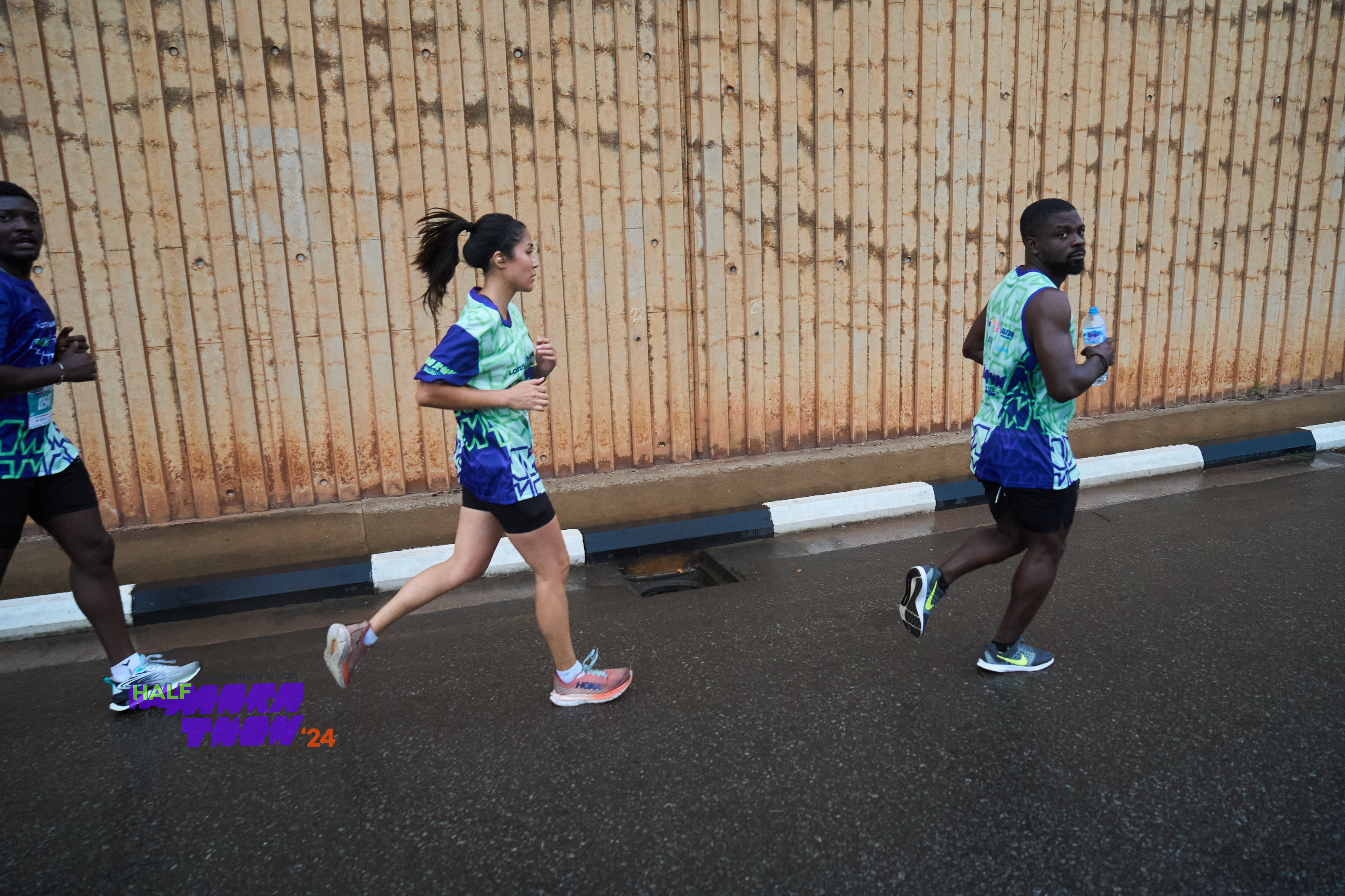 Crossing the finish line